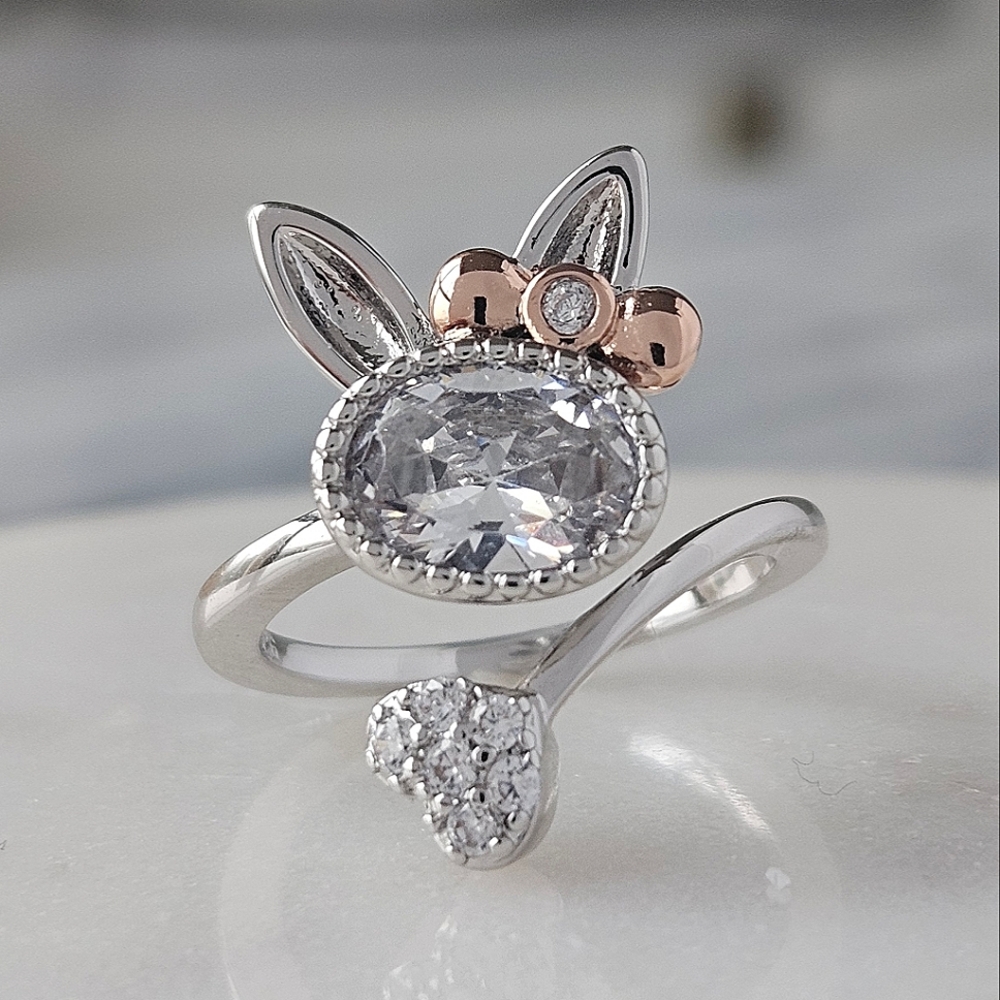Bunny Ring, size 6 Charmed Aroma Easter